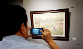 Khai mạc Trại sáng tác 'Vì an ninh Tổ quốc và bình yên cuộc sống'