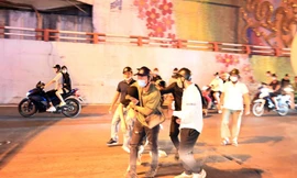 Cảnh sát 141 hóa trang trấn áp nhiều đối tượng ngổ ngáo, mang phóng lợn đi đêm 