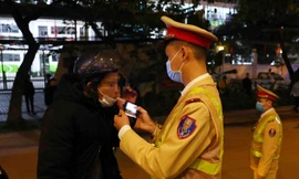 Công an Hà Nội tăng cường xử lý 'ma men' đi đêm 