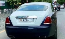 Những chiếc xe sang thường gắn liền với biển đẹp.