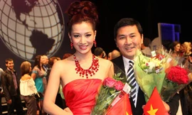 Thu Hương về thứ ba Hoa hậu quý bà TG