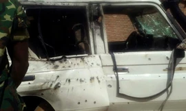 Tướng Athanase Kararuza bị ám sát tại trường của con. Ảnh: BBC