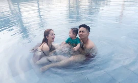 Khánh Thi, Phan Hiển hạnh phúc khi con bập bẹ gọi “cha”