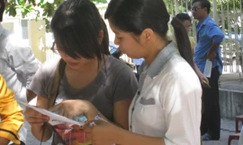 HS đăng kí dự tuyển học ngoại ngữ Tiếng Pháp, Tiếng Nhật không phân biệt KVTS (ảnh: minh họa)