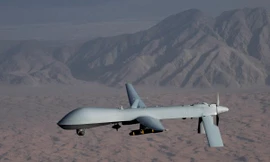 Một máy bay không người lái MQ-1 Predator (Ảnh: Reuters)
