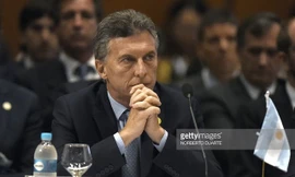 Tổng thống Argentina Mauricio Macri. (Ảnh: Getty)