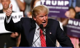 Tỷ phú Donald Trump giành nhiều lợi thế trong ngày Siêu Thứ ba. Ảnh: NBC