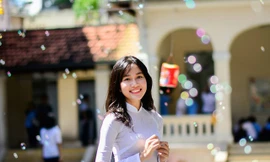 Phương Anh từng giành giải Ba học sinh giỏi quốc gia môn tiếng Pháp.