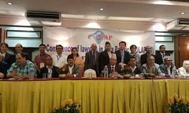 Ban chấp hành COLAP. Ảnh: Trung Đức.