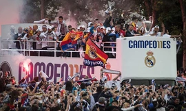 Lễ rước cúp vô địch Champions League hoành tráng của Real Madrid
