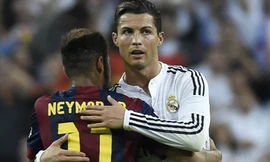 C.Ronaldo cư xử đẹp với Neymar