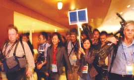 Vui vui dọc đường tác nghiệp