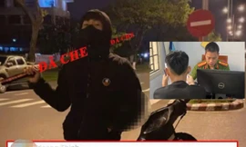 Công an 'sờ gáy' đối tượng nhờn pháp luật, vác kiếm đứng giữa đường 