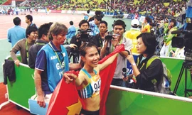 Thanh Hằng sau thời khắc cán đích