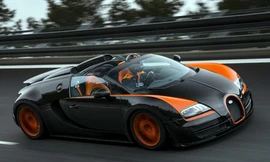 Xem siêu ‘mui trần’ Bugatti Veyron lập kỷ lục