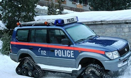 Những chiếc xe cảnh sát độc, lạ nhất thế giới