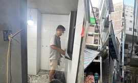 'Đại công trường' chung cư mini cấp tập xây dựng cả ngày lẫn đêm sau vụ cháy 