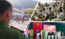 Ngày 30 Tết của những người lính trại giam