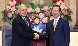 Chủ tịch nước Võ Văn Thưởng tiếp Đoàn đại biểu cấp cao Đảng Cộng sản Cuba 