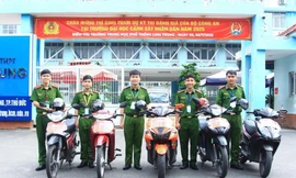 Đội hình 'phản ứng nhanh' của tuổi trẻ Công an tiếp sức sĩ tử 