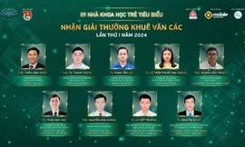 Trung ương Đoàn công bố 9 nhà khoa học trẻ nhận Giải thưởng Khuê Văn Các năm 2024 
