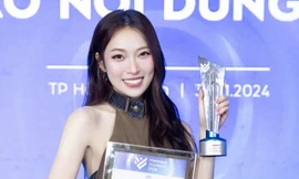 MC Khánh Vy là Nhà sáng tạo nội dung truyền cảm hứng của năm 