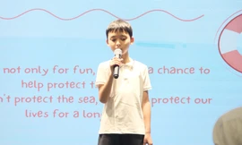 Học sinh khiếm thị giành giải Nhất thi hùng biện tiếng Anh 