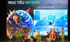 Học viện Cảnh sát nhân dân về nhất thi tài về bảo vệ môi trường 