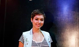 Hoàng My 'thả rông' vòng 1 đi ra mắt phim