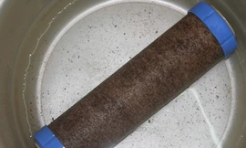 Nước nhiễm bẩn ở khu tái định cư Cầu Diễn