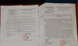 Chính quyền phản hồi việc cán bộ làm thất lạc giấy thu giữ của dân