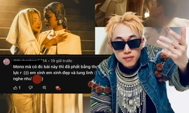 Double2T thả tim bình luận chê MONO, liệu có phải hành động của nam rapper?