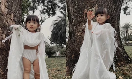 Công chúa nhỏ Winnie "biến hình" thành nữ chiến binh theo concept MV mới của Đông Nhi