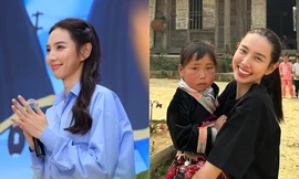 Hết xuống mương dọn rác, Hoa hậu Thùy Tiên lại tiếp tục "ghi điểm" bởi hành động này