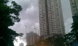 Cơn mưa to cả Hà Nội mong chờ