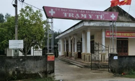  Trạm Y tế xã Hương Long nơi xảy ra sự việc.