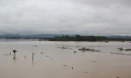 Chùm ảnh huyện nghèo Nghệ An ngập trong lũ