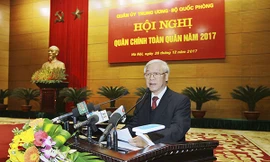 Tổng Bí thư Nguyễn Phú Trọng, phát biểu chỉ đạo Hội nghị.