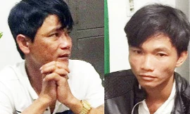 Trần Văn Luận và Lê Hồng Tân tại cơ quan điều tra