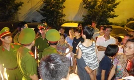 Hiện trường vụ xô xát