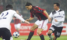 Milan khó vượt qua Tottenham sau khi đã thất bại 0-1 ở trận lượt đi Ảnh: Getty Image