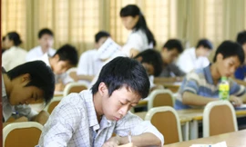 Thi đại học tại Hà Nội Ảnh: Hồng Vĩnh