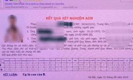 Nghi ngờ kết quả ADN, nguyên PGĐ Sở GTVT Cần Thơ đâm đơn ra tòa xác định cha con.