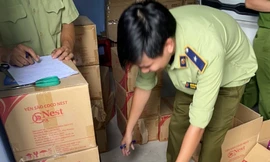 Tạm giữ gần 6.000 hũ yến không có giấy tờ chứng minh nguồn gốc.