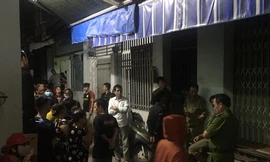 Hiện trường nơi xảy ra sự việc.