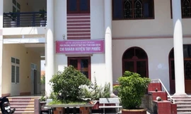 Chi nhánh Văn phòng Đăng ký đất đai huyện Tuy Phước.