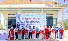 Khánh thành công trình “trường đẹp cho em".