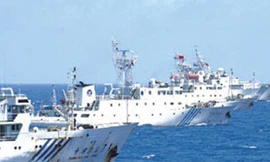Bốn tàu hải giám Trung Quốc tuần tra trên Biển Đông