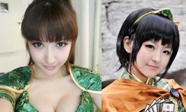 Teen gợi cảm trong trang phục cosplay Tam Quốc
