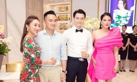 Trương Ngọc Ánh mặc váy lệch vai gợi cảm bên tình tin đồn Anh Dũng